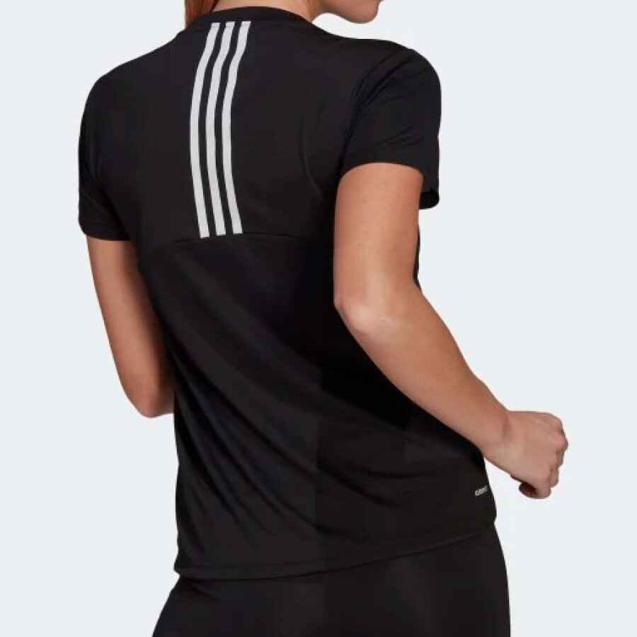 Remera de Mujer Adidas W 3S Negro - Blanco
