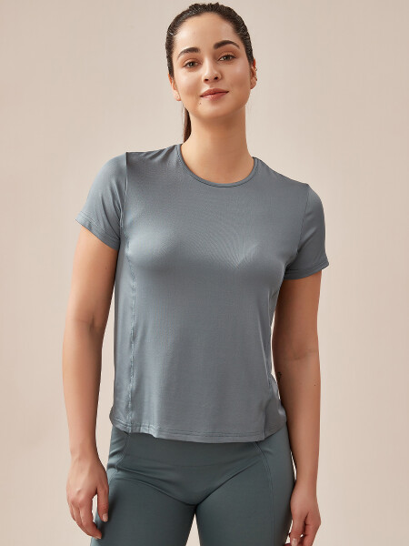 REMERA MOUTON AZUL PIEDRA
