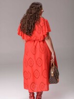 Vestido Magnolia Rojo