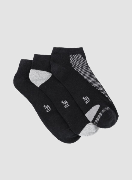 Pack x 3 cortas diseño deportivas Negro