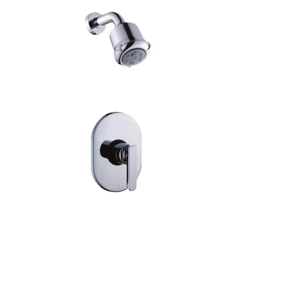 Grifería de Ducha Monocomando embutida Kratos Cromo Grifería De Ducha Monocomando Embutida Kratos Cromo