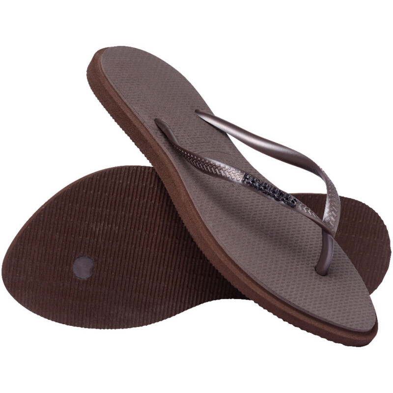 Sandalias de Mujer Havaianas Slim Point Marrón Café