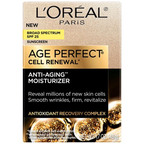 Crema Hidratante Anti-Edad de Día Loreal Age Perfect Cell Renewal FPS 25 Crema Hidratante Anti-Edad de Día Loreal Age Perfect Cell Renewal FPS 25