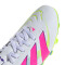 Championes Unisex Adidas Futbol 11 Predator Club FG/MG Blanco - Rosado - Amarillo Lima