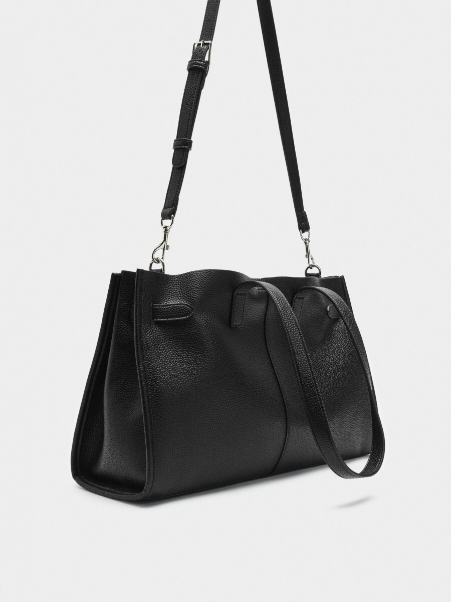 Bolso Para Portátil 13" Con Bolso Removible negro
