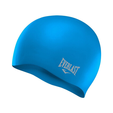GORRA NATACION EVERLAST SILICON JR BL AZUL CARIBE/CHUMBO/BLANCO