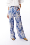 PANTALON BARBARA ESTAMPADO AZUL