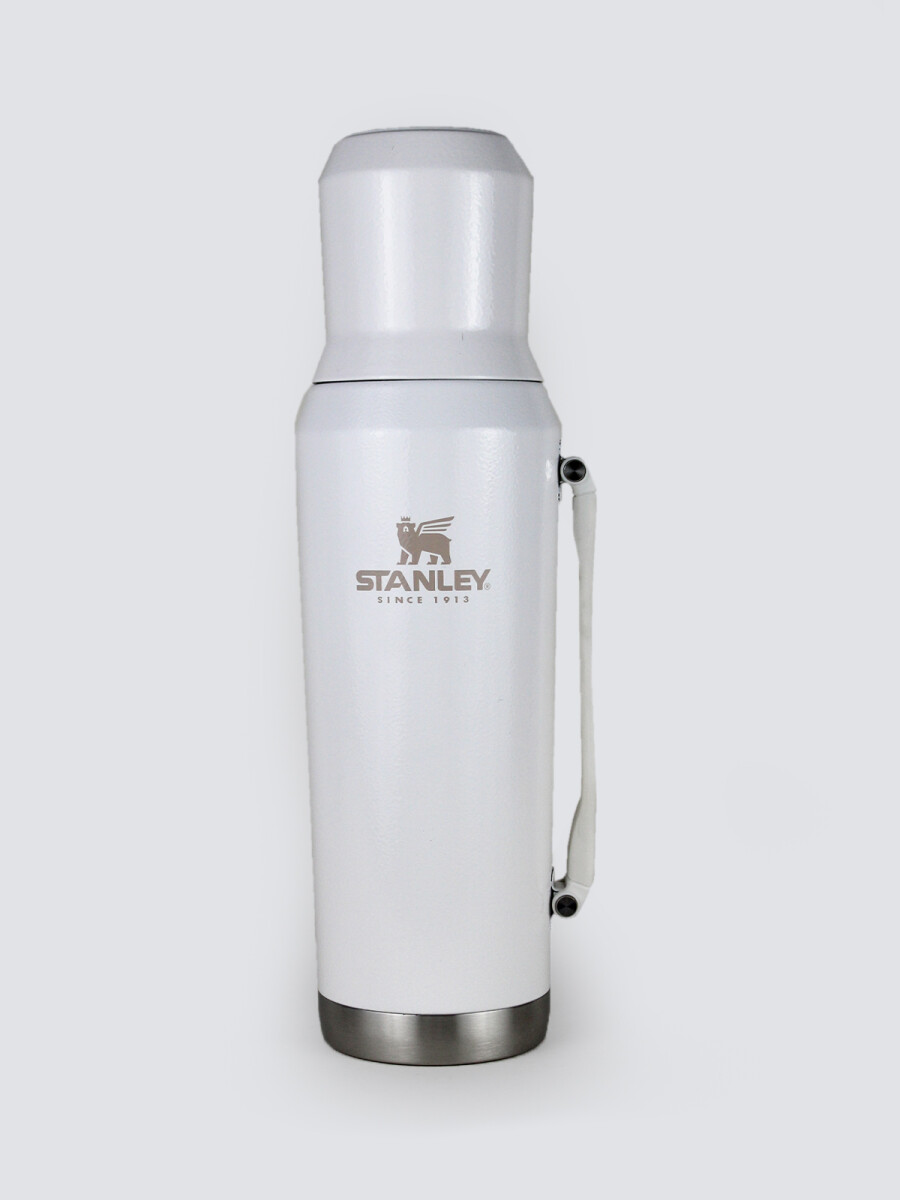Termo Stanley con Mate 1.2L - Blanco con Mate Blanco 