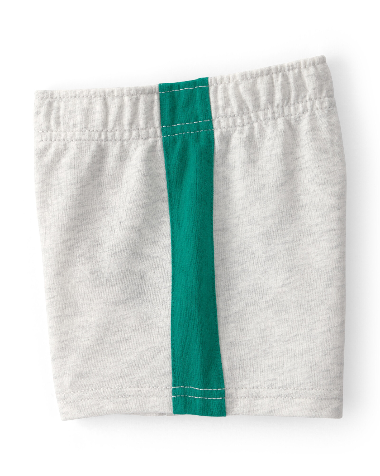 Set dos piezas de algodón, short y remera, gris y verde, estampa ténis Set dos piezas de algodón, short y remera, gris y verde, estampa ténis