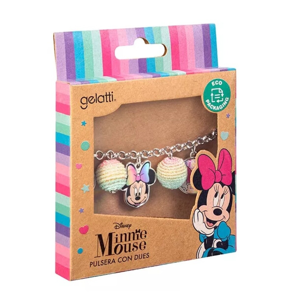 Set Disney Minnie Mouse Pulsera con Dijes 