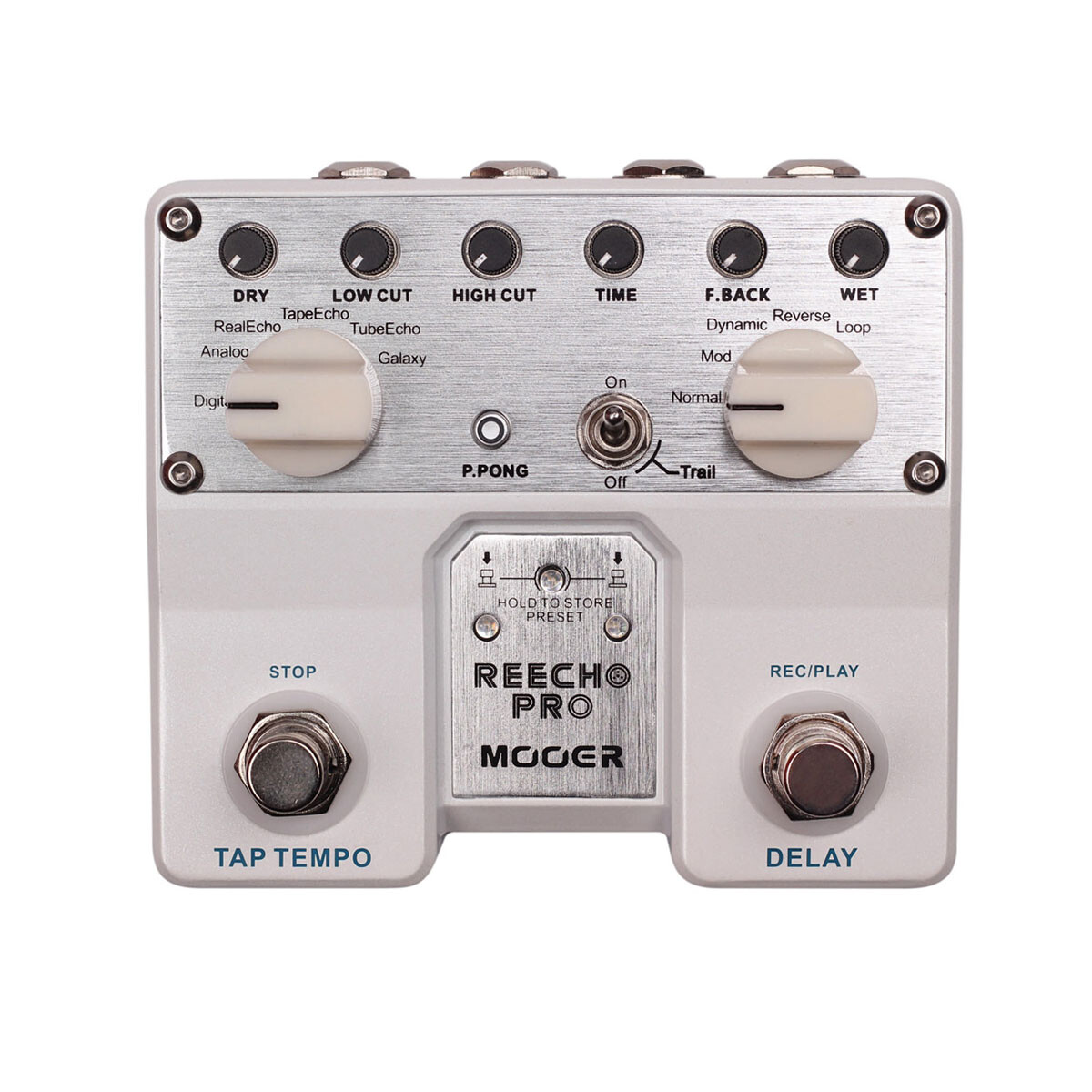 Pedal De Efectos Mooer Delay Reecho Pro Tdl1 