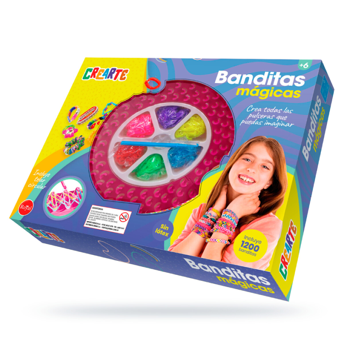 Set de Banditas Mágicas 1200 Piezas Crearte 