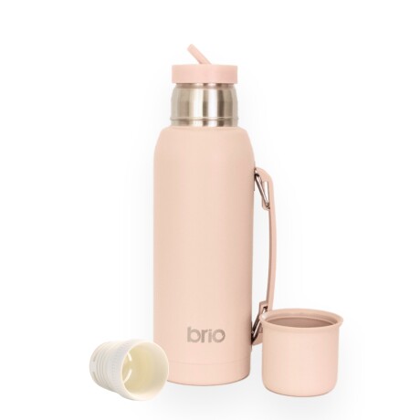 Termo 1 Litro Acero Inox brio Con Pico Cebador Durazno