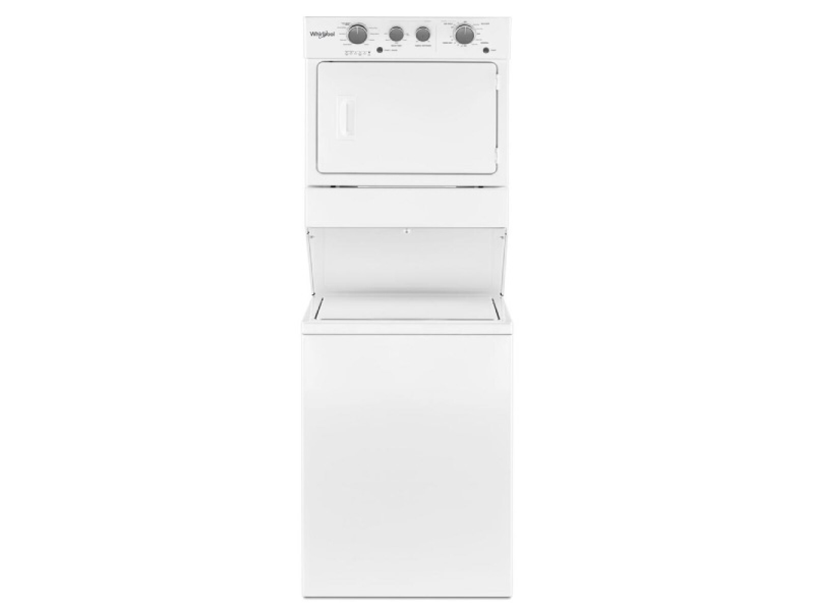 LAVADORA/SECADORA TIPO TORRE WHIRLPOOL, 35LBS-16KG, SECADORA ELÉCTRICA 