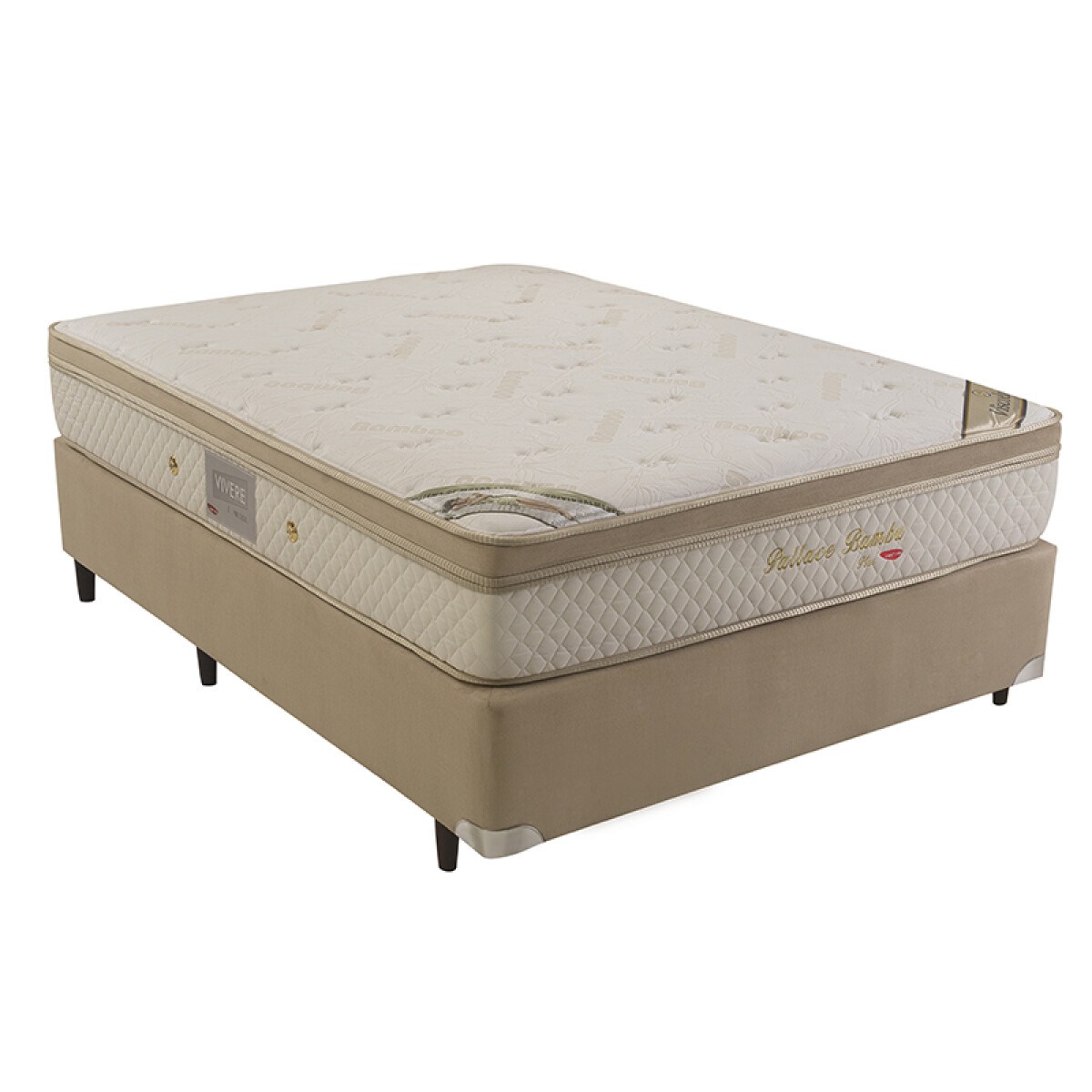 Sommier Pallace Bambú - 1.40 x 1.90 2 Plazas 