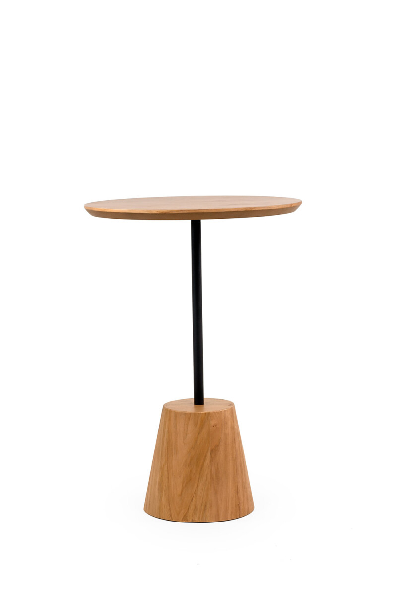 Petala MESA LATERAL PETALA G CINAMOMO 40X40X58H CM