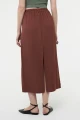 FALDA MAXI Canela