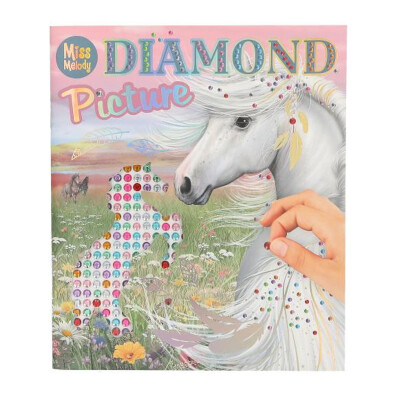 Crea tu libro de sticker de diamantes Miss Melody Top Model Crea tu libro de sticker de diamantes Miss Melody Top Model