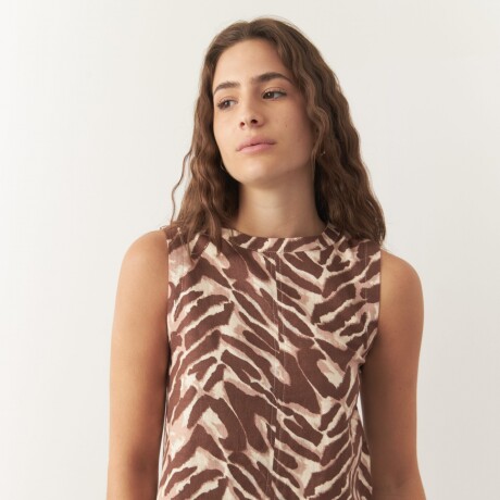 TOP BRITA PRINT Animal Print