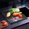 Escurridor de platos enrollable fregadero Escurridor de platos enrollable fregadero