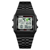 Reloj Skmei 1138BK Retro Unisex color negro Negro