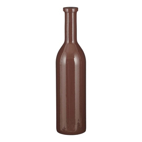 JARRÓN DECORATIVO VIDRIO MARRON RIOJA