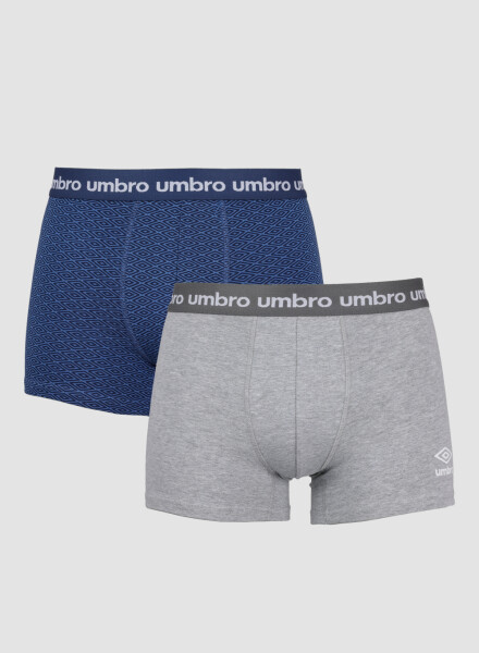 Pack x 2 boxer umbro Gris melange