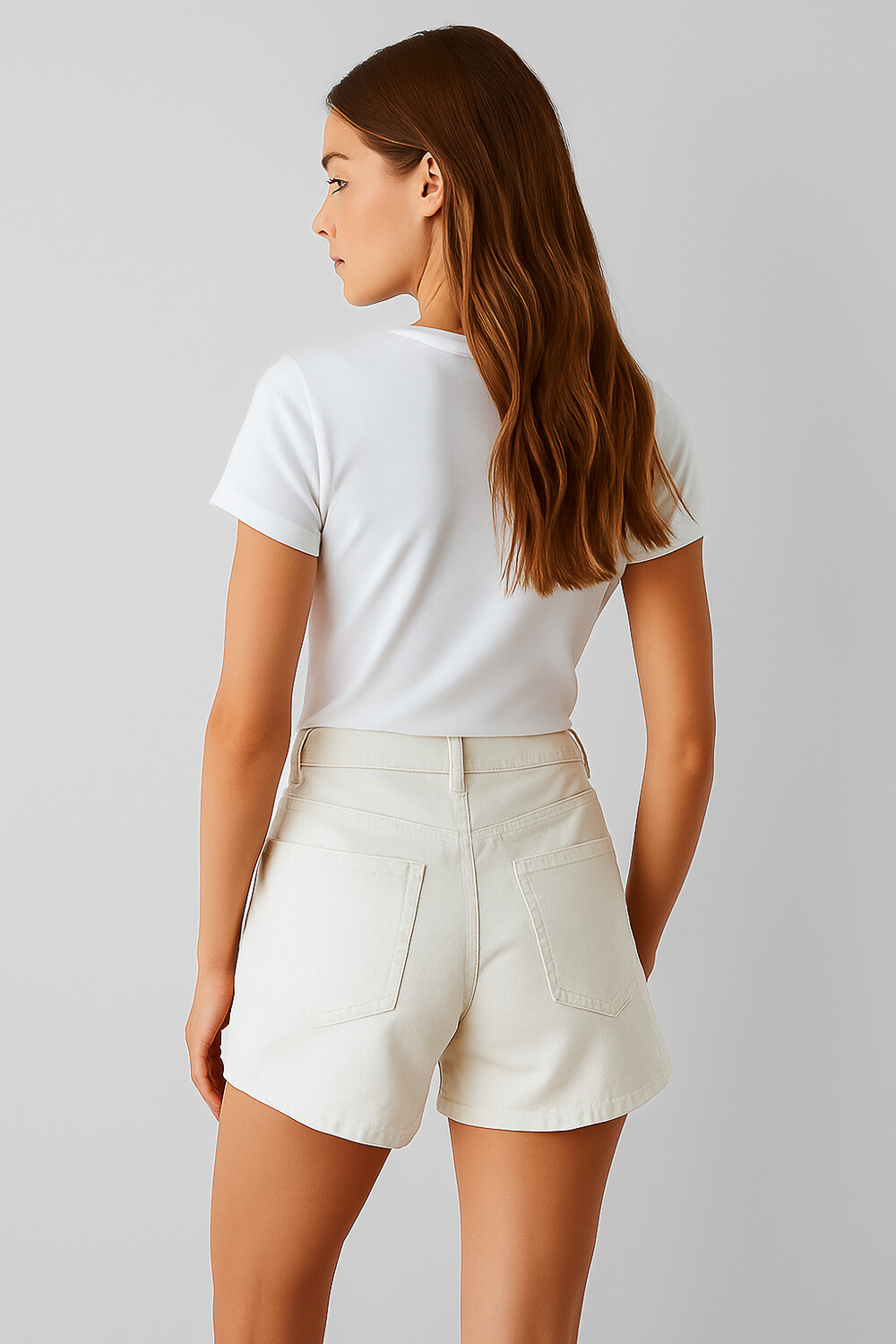 Short Lio Marfil / Off White