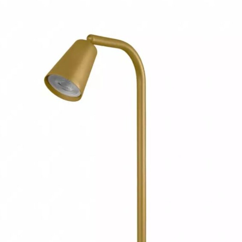 VELADOR DE MESA ARTIC ALUMINIO 1XGU10 MR16 DORADO VELADOR DE MESA ARTIC ALUMINIO 1XGU10 MR16 DORADO