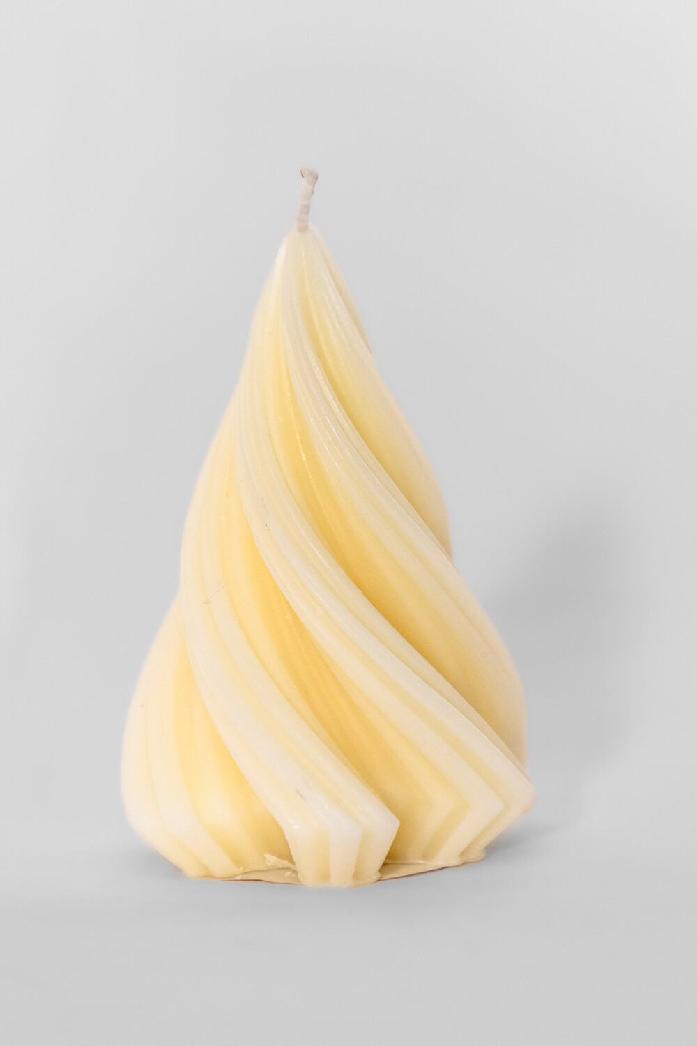 Vela árbol Torneado Grande Blanco