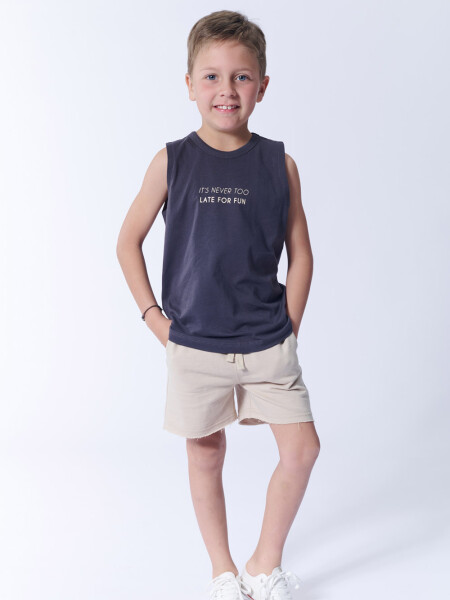 Short deportivo liviano Taupe