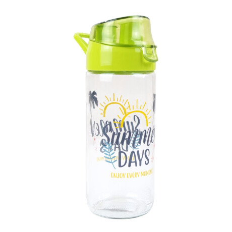 Botella Herevin de vidrio decorada 500ml Botella Herevin de vidrio decorada 500ml