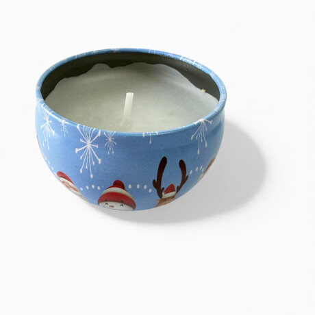 Vela Aromatica Chica Navideña Modelo 4