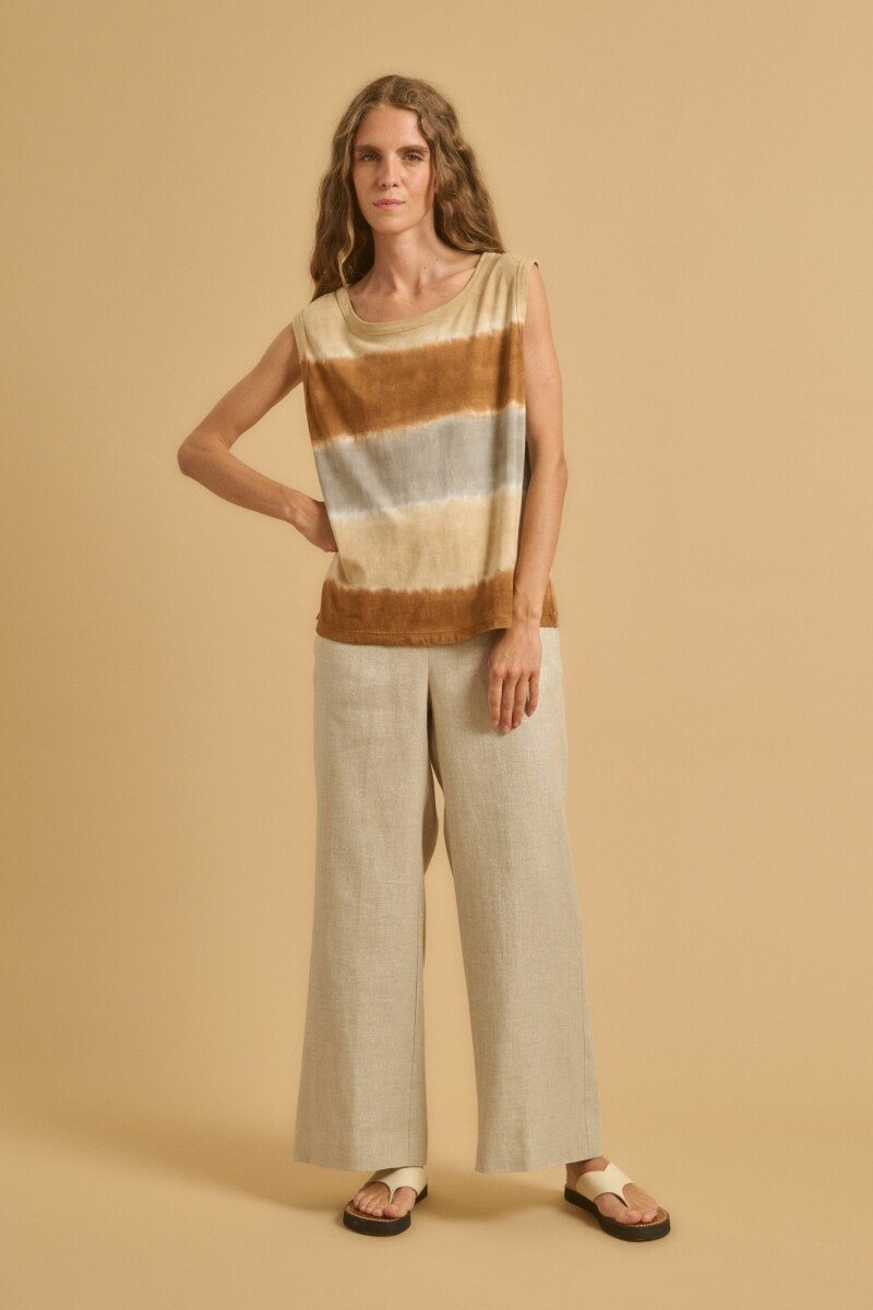 Camiseta Tiso Camel