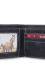 BILLETERA ODIN C/ BORDADO NEGRO C/ NEGRO