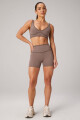 Short The No-Seam Pureluxe Tlc Short 4 Mujer Desert Shadows/Dark Sienna