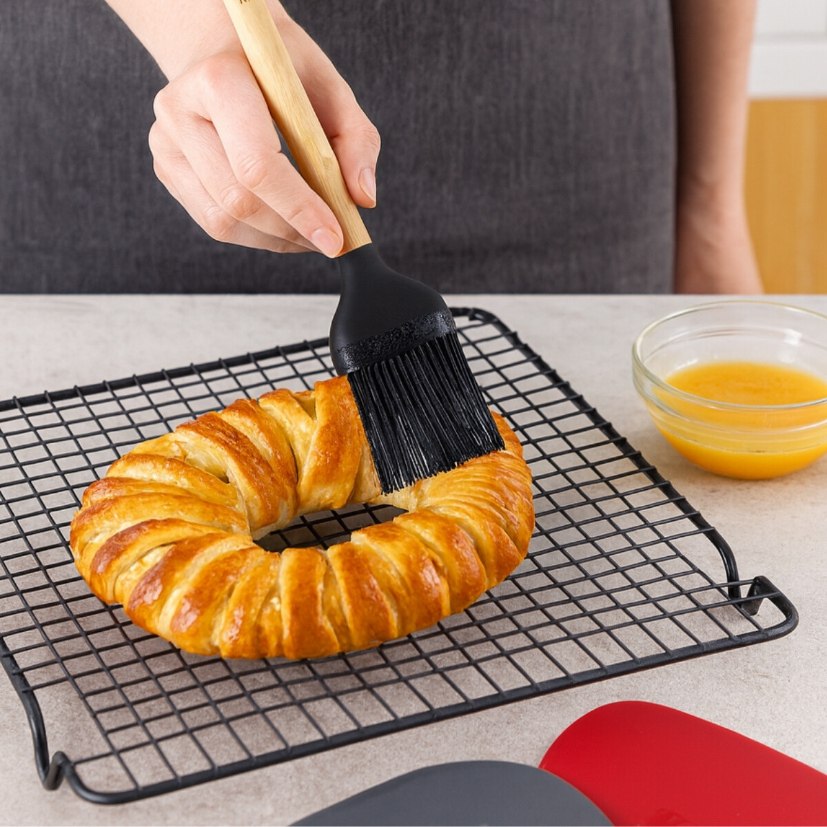 Pincel Silicona Negro 29 cm KitchenAid 