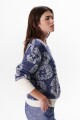 SWEATER FLOR BLINK AZUL