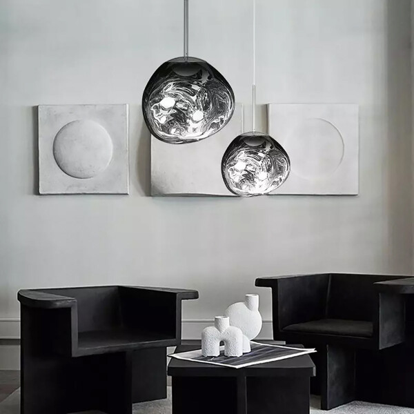 LUMINARIA DE TECHO COLOR STONE GRIS - Medium