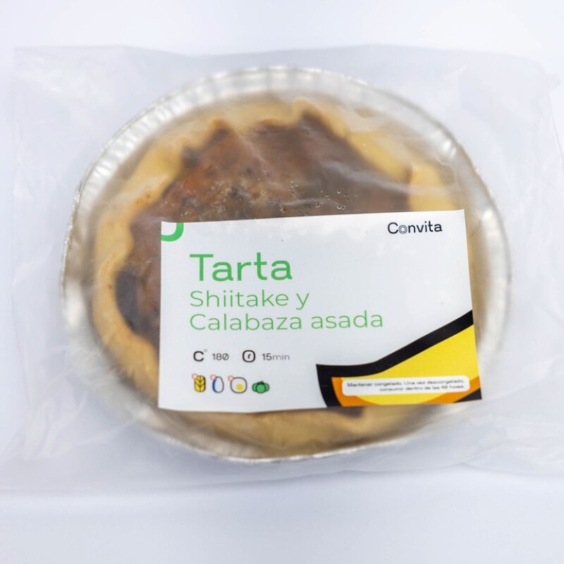 Tarta shiitake y calabaza 260 g Tarta shiitake y calabaza 260 g