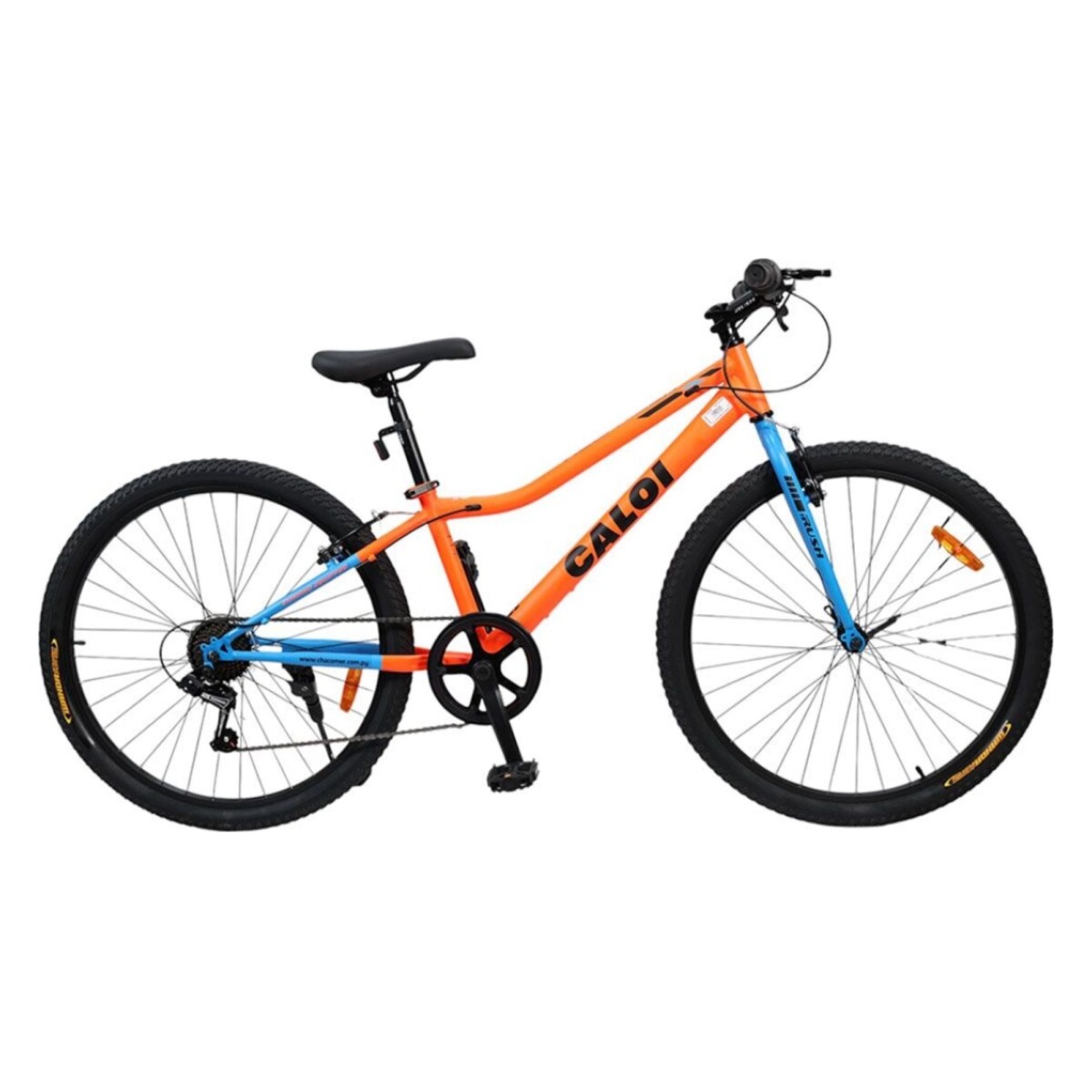 Bicicleta Caloi New Rider Aro 24 - Naranja 
