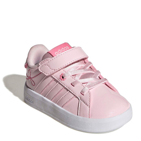 Championes de Niños Adidas Grand Court 3.0 Velcro Infantil Rosado
