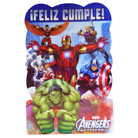 Cotillón Piñata Spiderman y Avengers Grande X1 U