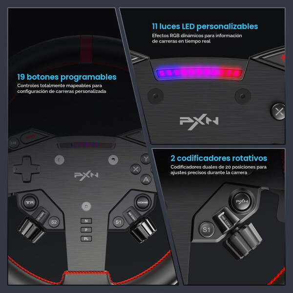 Aro Volante De Carreras Pxn W As De 28 Cm ARO VOLANTE PXN W AS 280MM