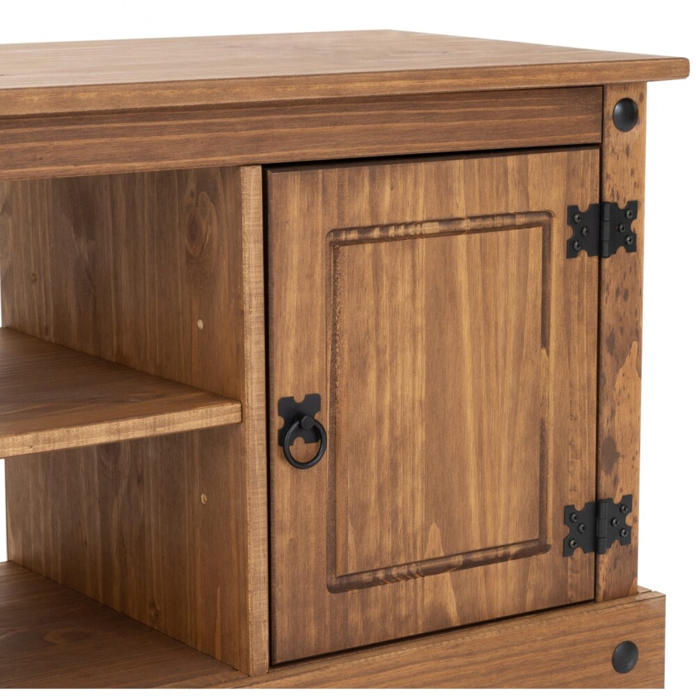 Rack 2 Puertas Línea Mexicana Nogal