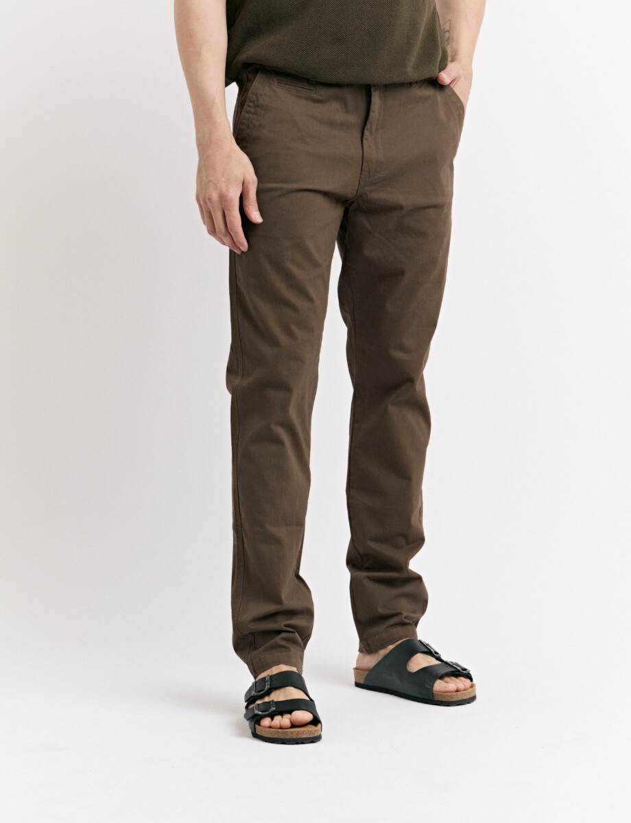 080360 PANTALON HARRY Marron
