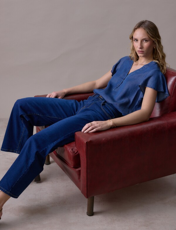 Jean Wide Leg JEAN OSCURO