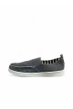 MOCASIN CROCCO LONA FE601 Azul