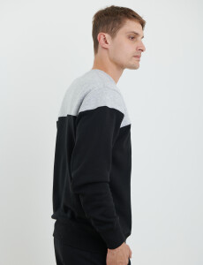 470916 SWEATER HARRY Gris/negro