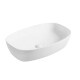 Bacha De Apoyo 61X38.5X13.5 Color Blanco Brillo